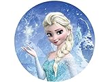 Pati-Versand Tortenaufleger Frozen Elsa 2, rund 20cm Fondantpapier PREMIUM
