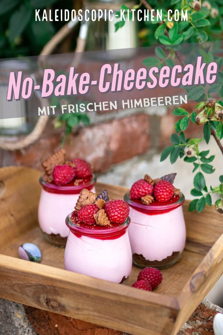 No Bake Cheesecake Im Glas Kaleidoscopic Kitchen 2573