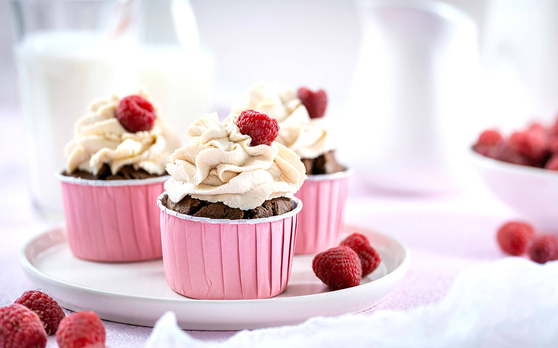 Schoko-Cupcakes mit Mascarpone-Frosting – Kaleidoscopic Kitchen