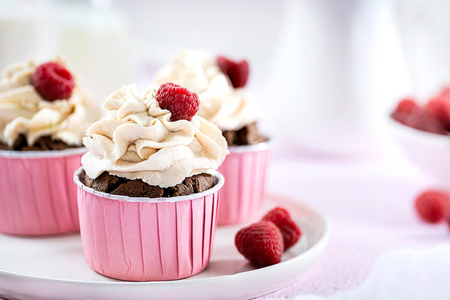 Schoko-Cupcakes mit Mascarpone-Frosting