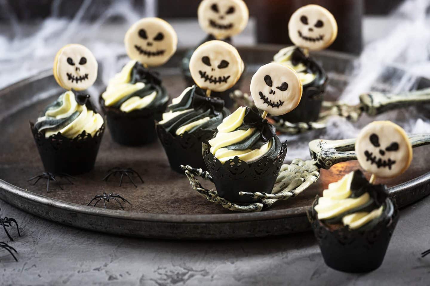 Einfache Halloween Cupcakes für eure Halloween Party